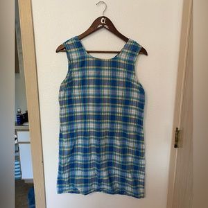 Vintage Plaid Dress